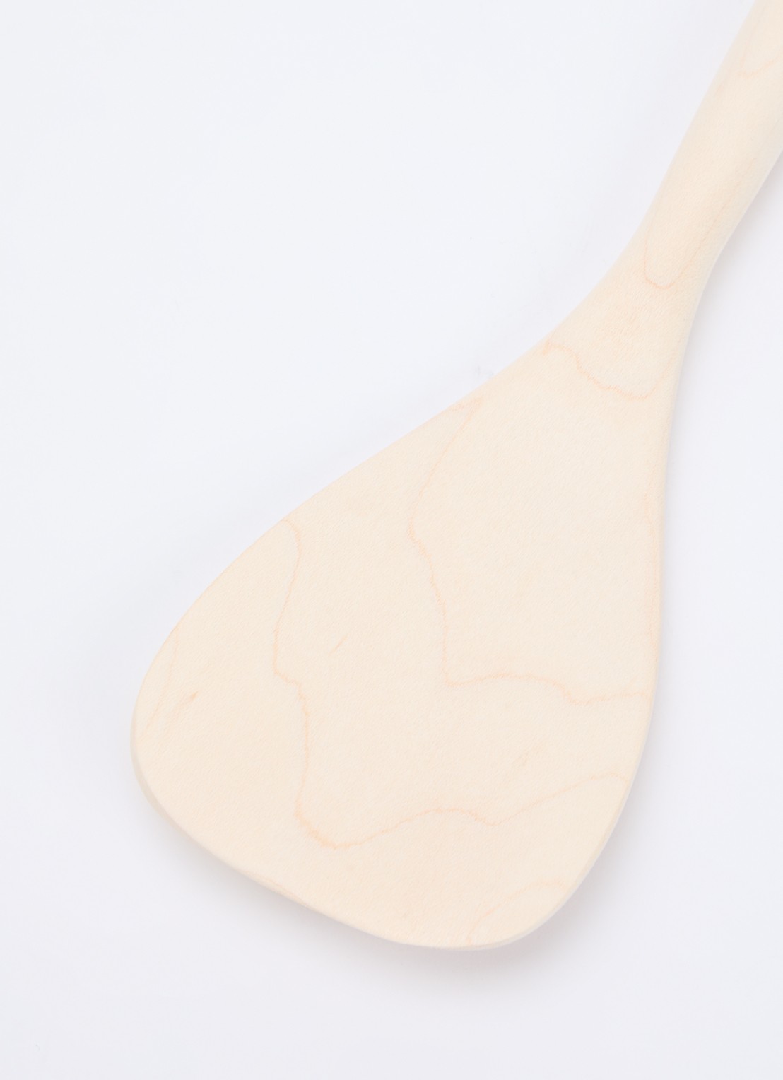KitchenAid Spatel van berkenhout 30 cm - voorkant 2 zand