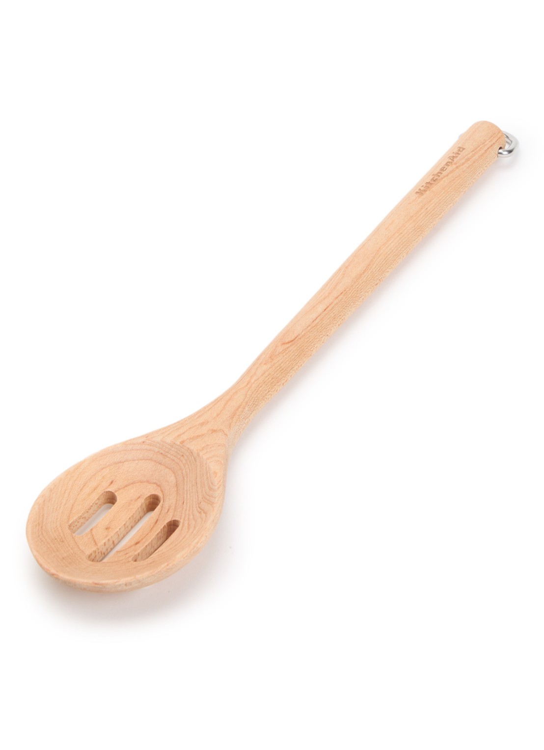 KitchenAid Spatel van berkenhout 33 cm - voorkant camel