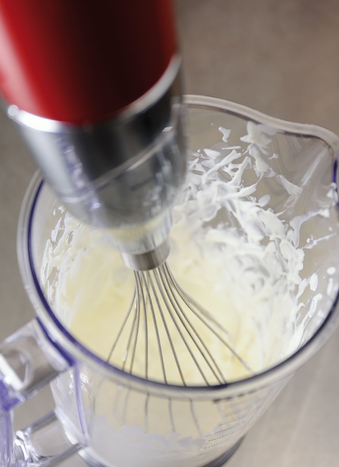 KitchenAid Staafmixer 5KHB2571 - Keizerrood - voorkant steenrood