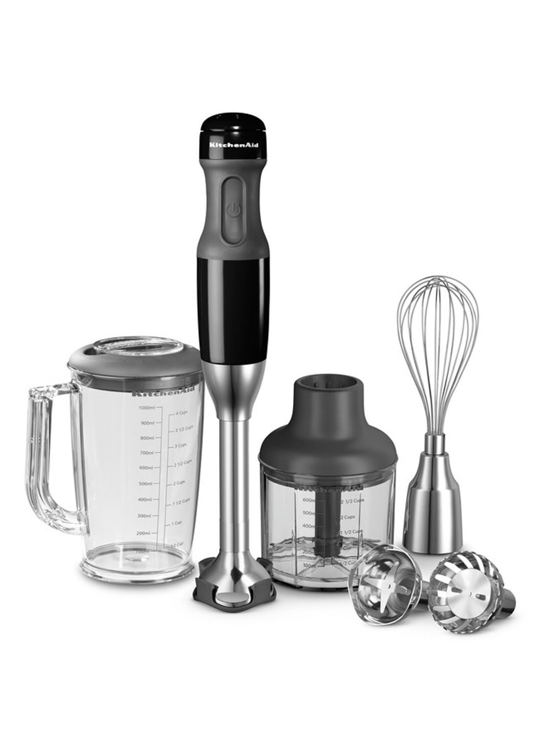 KitchenAid Staafmixer 5KHB2571EOB - detail zwart
