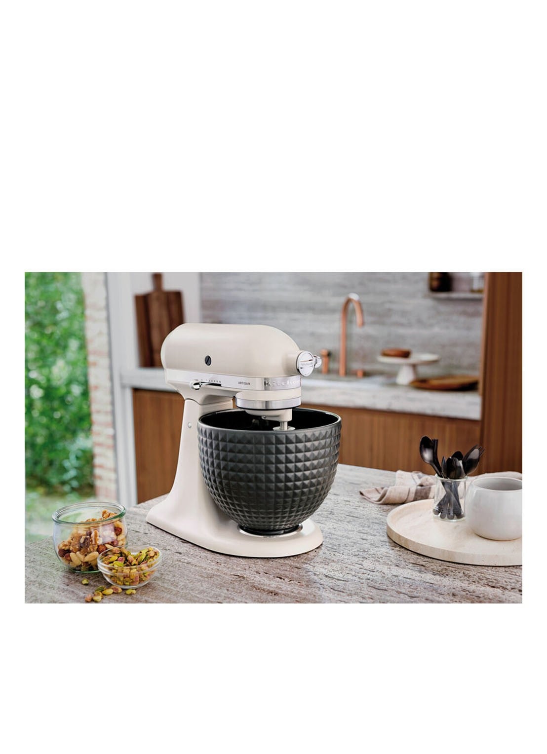 KitchenAid Stutted mengkom 4,7 liter - detail 4 zwart