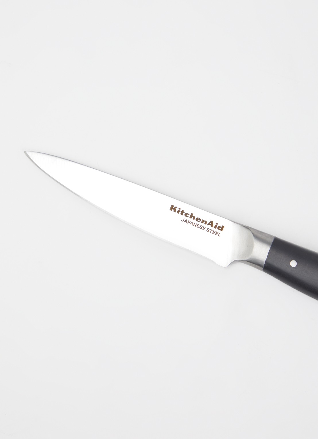 KitchenAid Utility keukenmes 23 cm  - voorkant 2 zwart