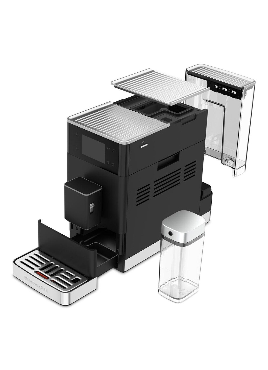 KitchenAid Volautomatische espressomachine KF4 - detail zwart