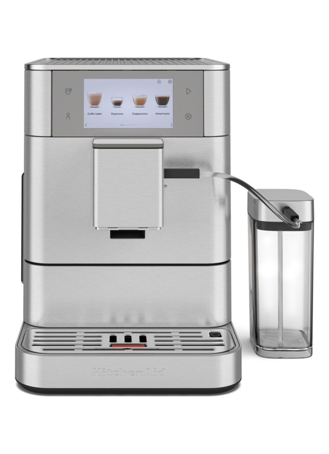 KitchenAid Volautomatische espressomachine KF8 - voorkant 6 metallic