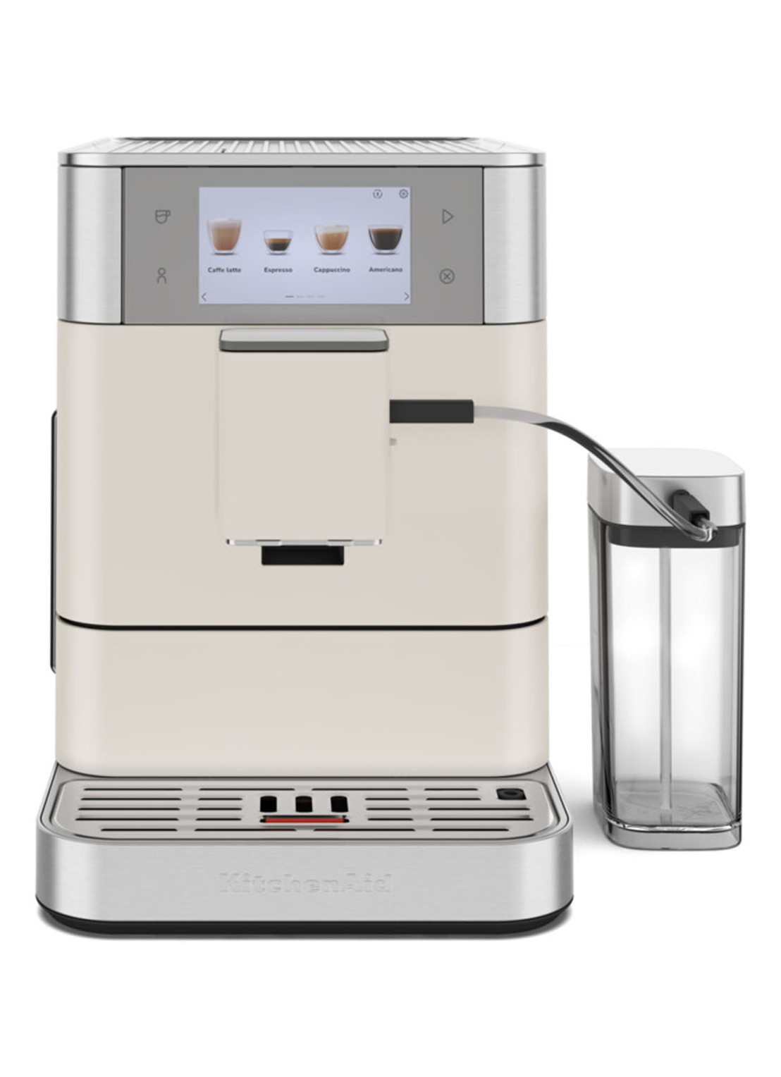 KitchenAid Volautomatische espressomachine KF8 - achterkant 8 vanillegeel