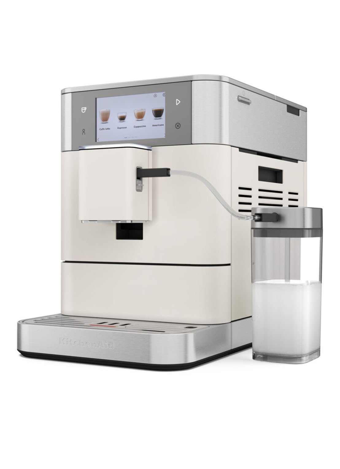 KitchenAid Volautomatische espressomachine KF8 - detail 5 vanillegeel