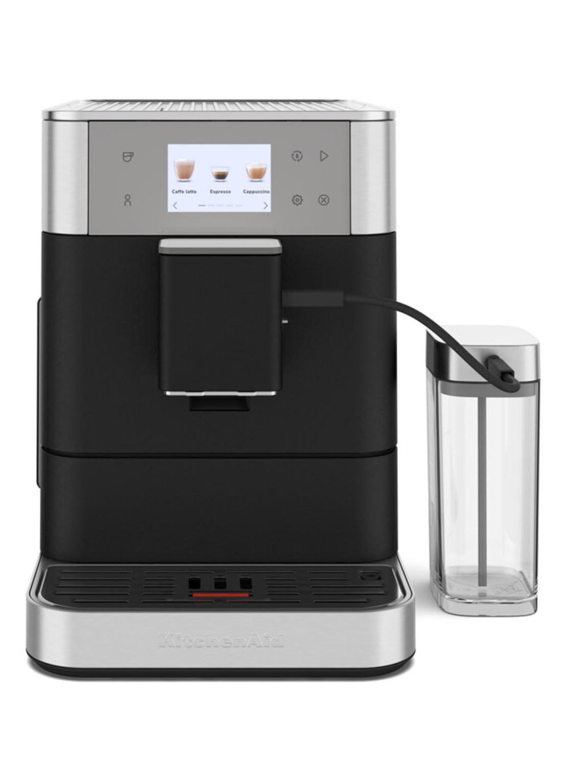 KitchenAid Volautomatische espressomachine - achterkant zwart