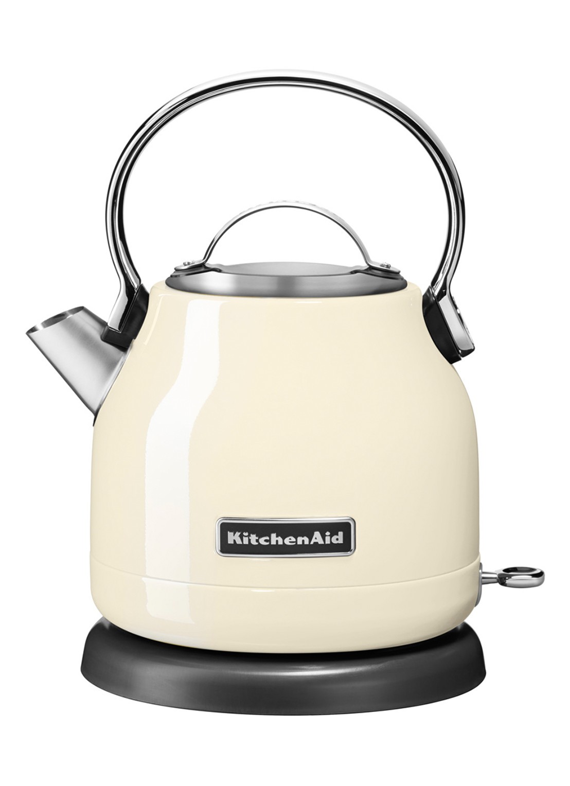 KitchenAid Waterkoker 1,25 liter 5KEK1222 - Amandelwit - voorkant creme