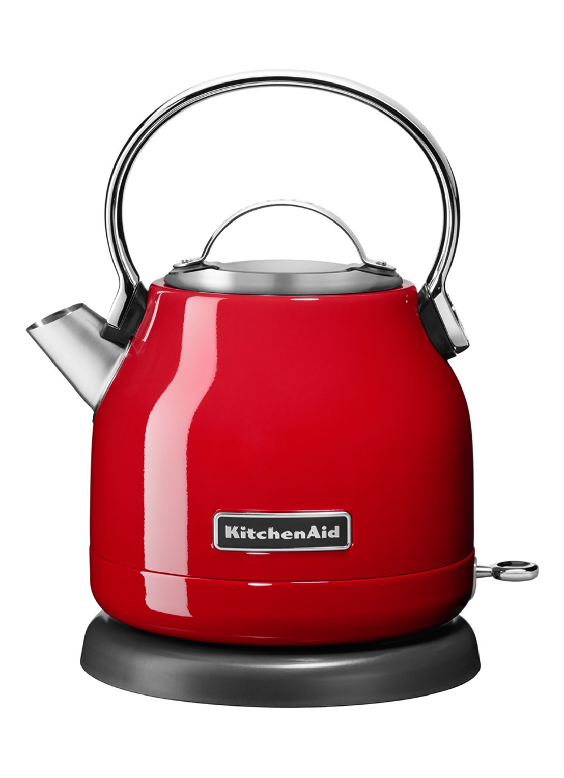 KitchenAid Waterkoker 1,25 liter 5KEK1222 - Keizerrood - voorkant 2 steenrood