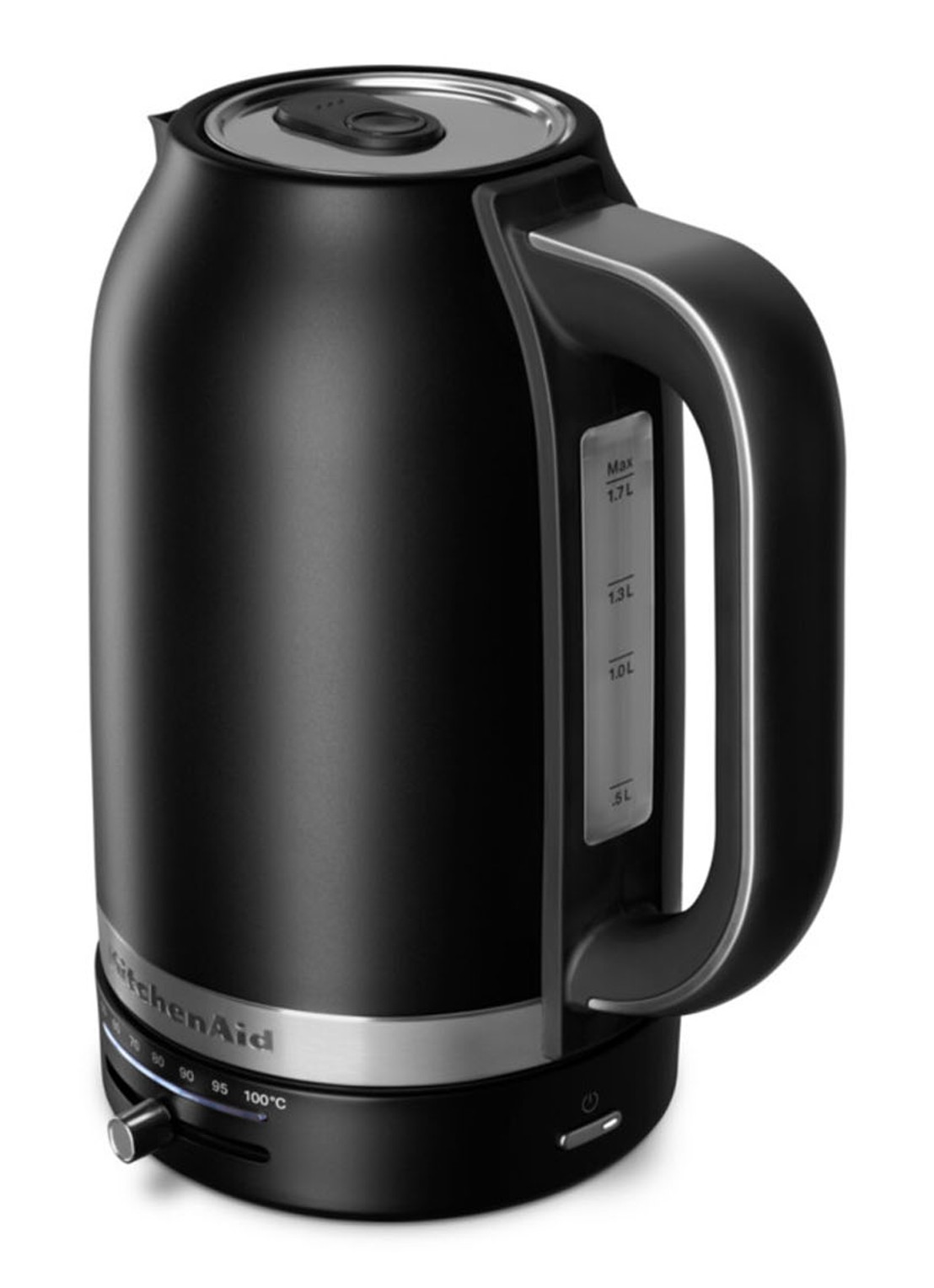 KitchenAid Waterkoker 1,7 liter - 5KEK1701EBM - voorkant 3 zwart