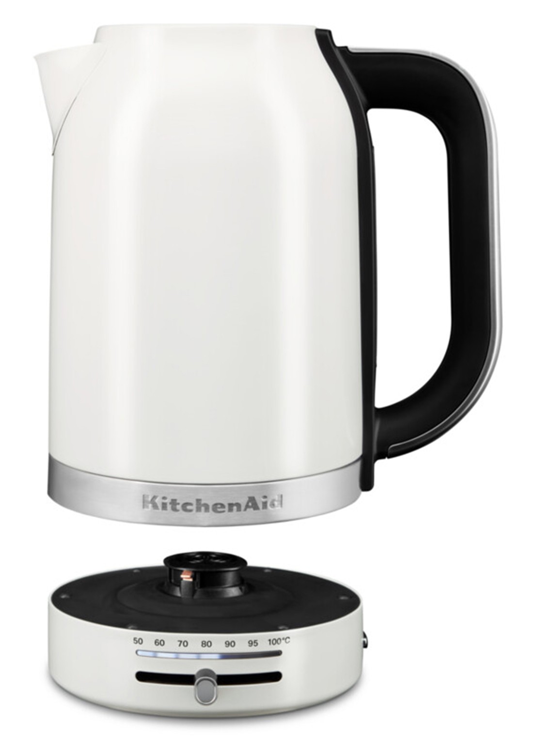 KitchenAid Waterkoker met temperatuurregeling 1,7 liter - detail 2 wit