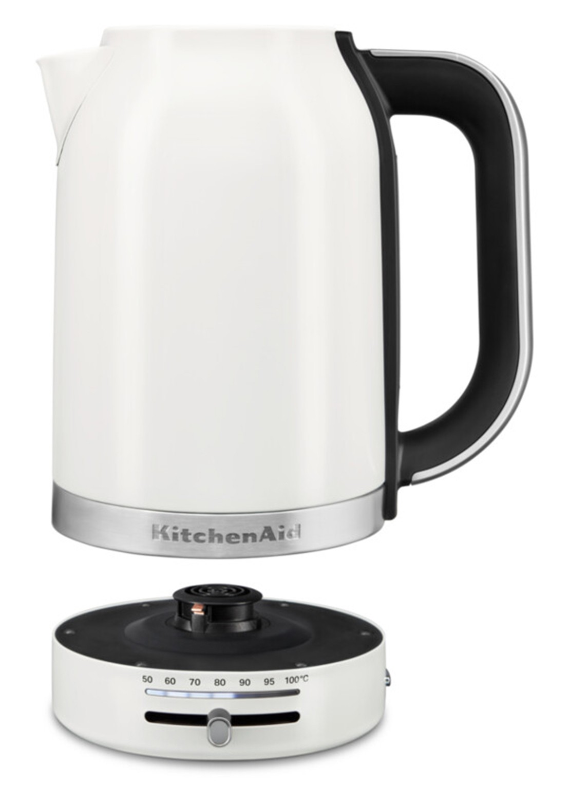 KitchenAid Waterkoker met temperatuurregeling 1,7 liter - detail 3 wit