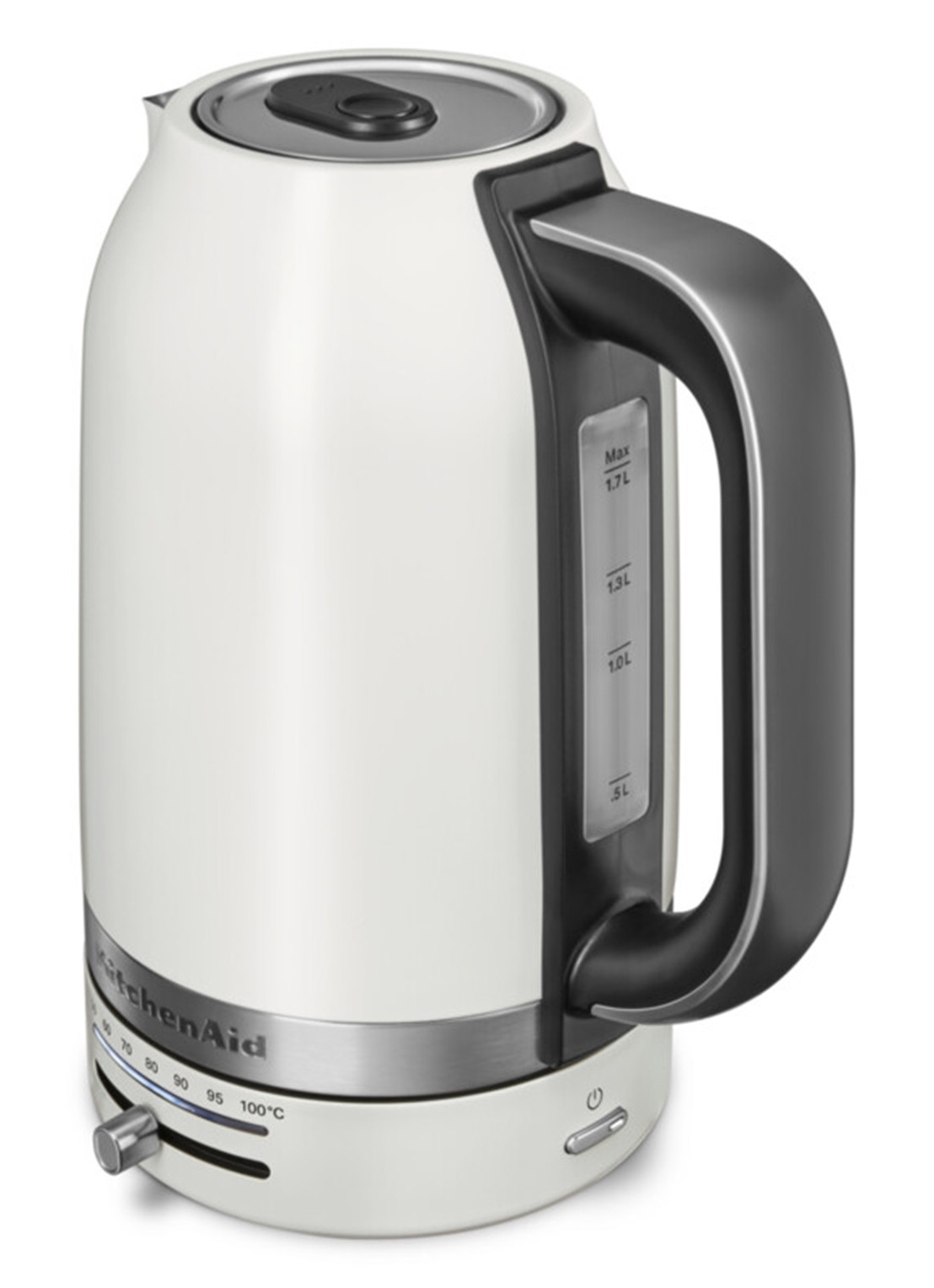KitchenAid Waterkoker met temperatuurregeling 1,7 liter - voorkant 6 wit