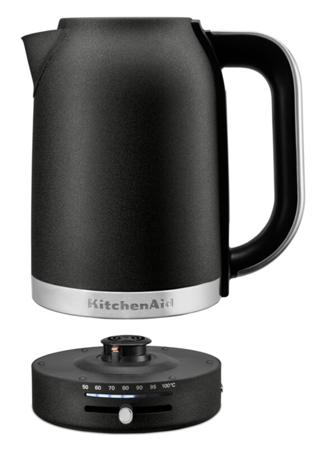 KitchenAid Waterkoker met temperatuurregeling 1,7 liter - detail 6 zwart