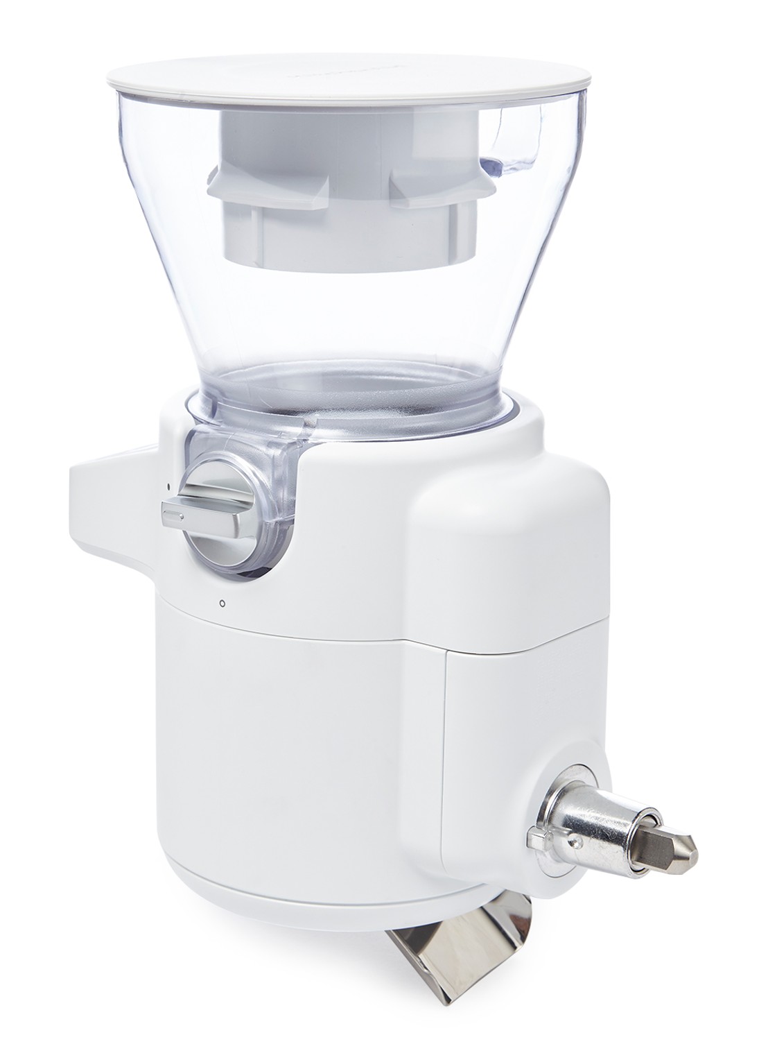KitchenAid Zeef met weegschaal voor keukenmachine 5KSMSFTA - voorkant 6 wit