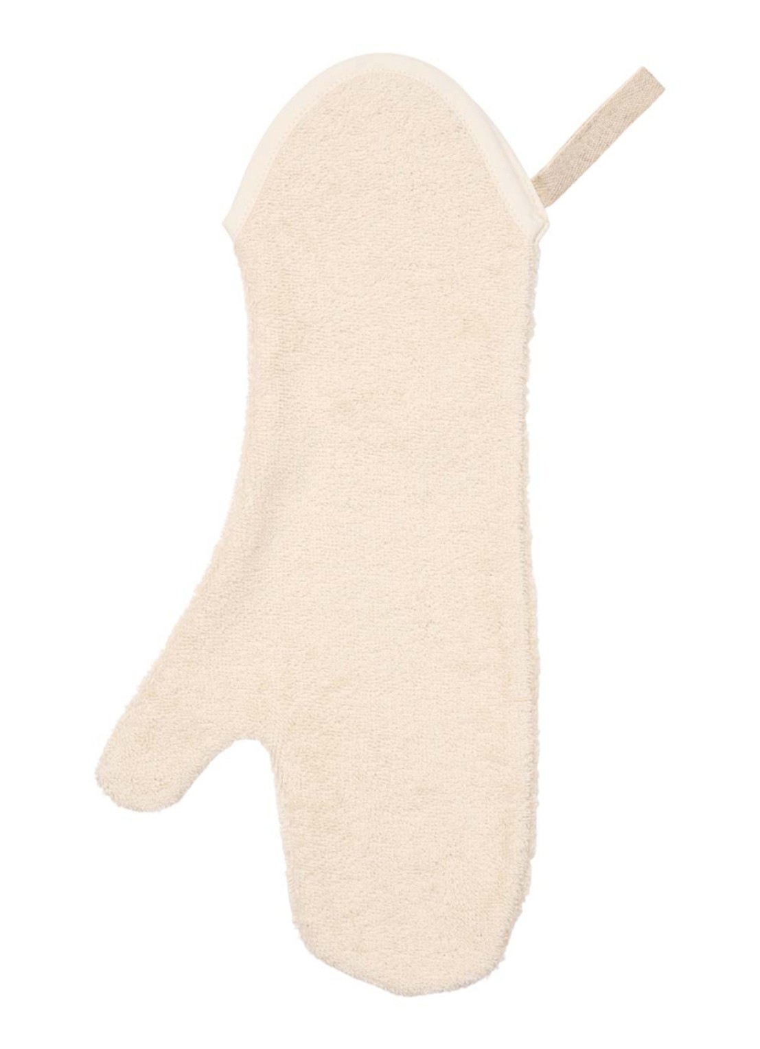 Koeka Dijon Daily Douche washand 42 x 18 cm - detail 3 gebroken wit