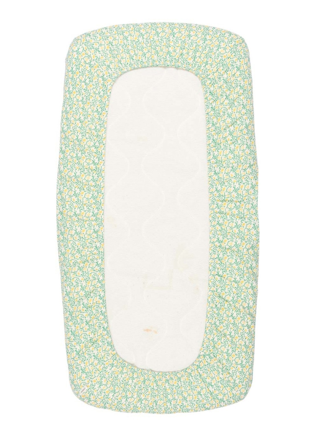 Koeka Meadow wieglaken 20 x 80 cm  - detail 3 wit