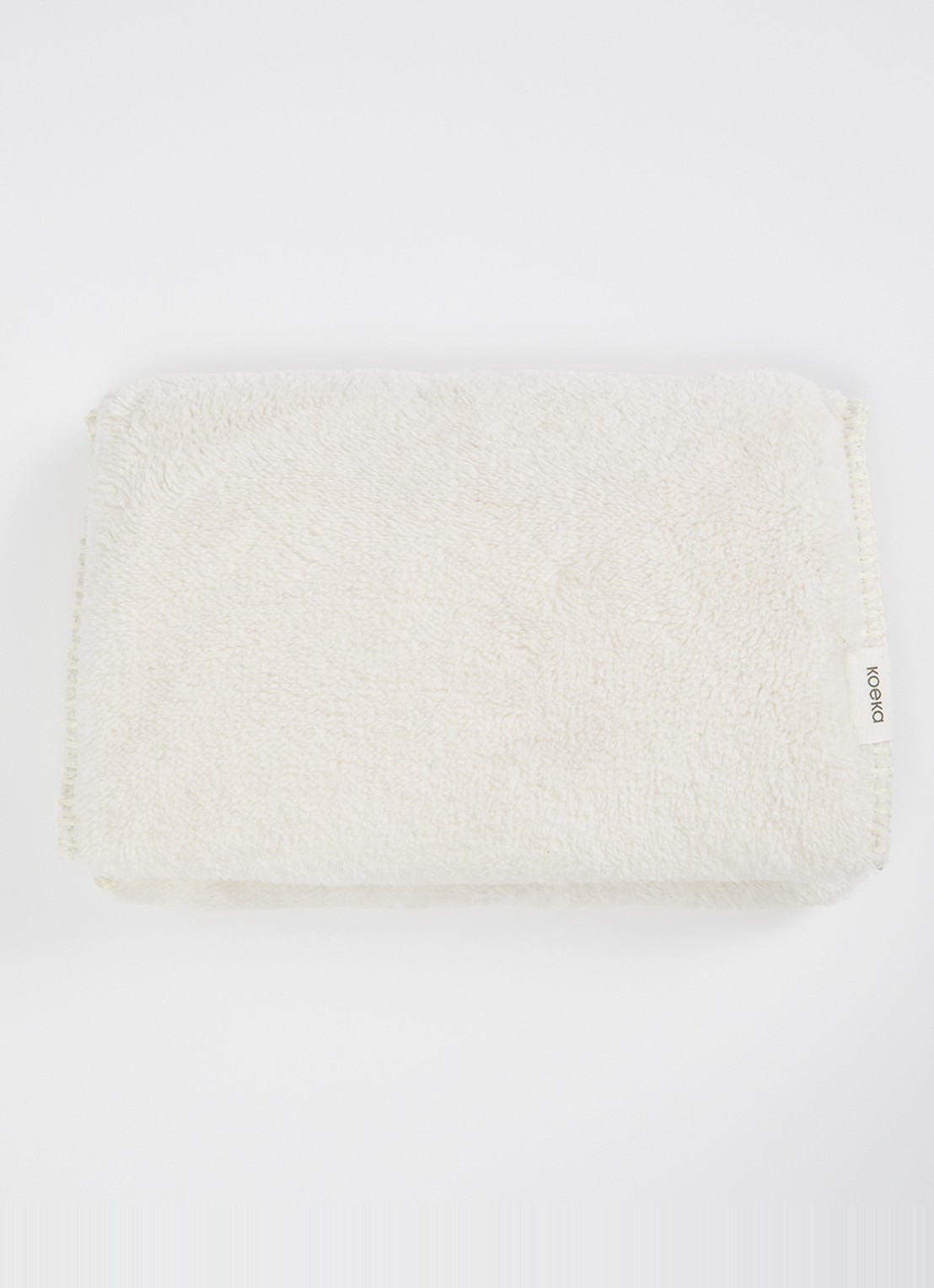 Koeka Nappy clutch met verschoningsmat - voorkant 2 lichtgrijs