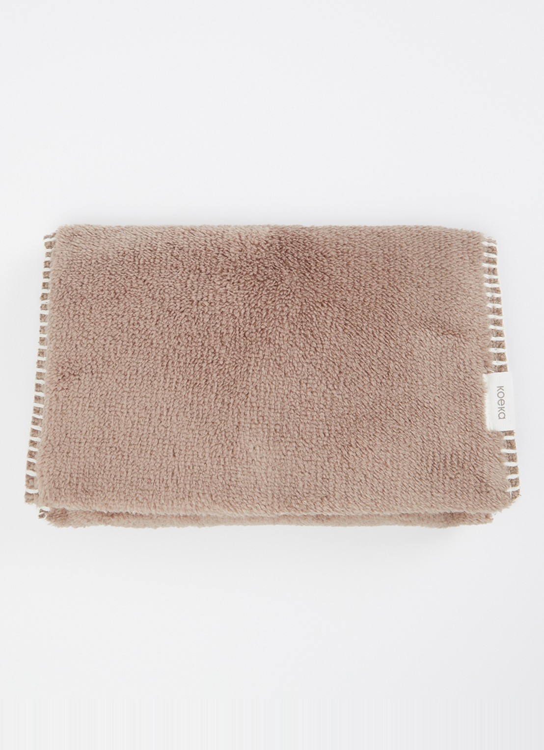 Koeka Nappy clutch met verschoningsmat - voorkant 2 lichtbruin