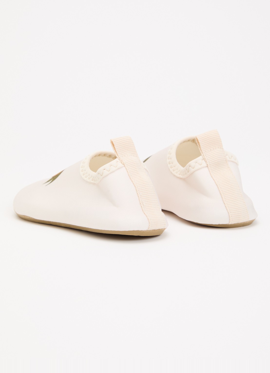 Konges Sløjd Aster waterschoenen met print - achterkant creme