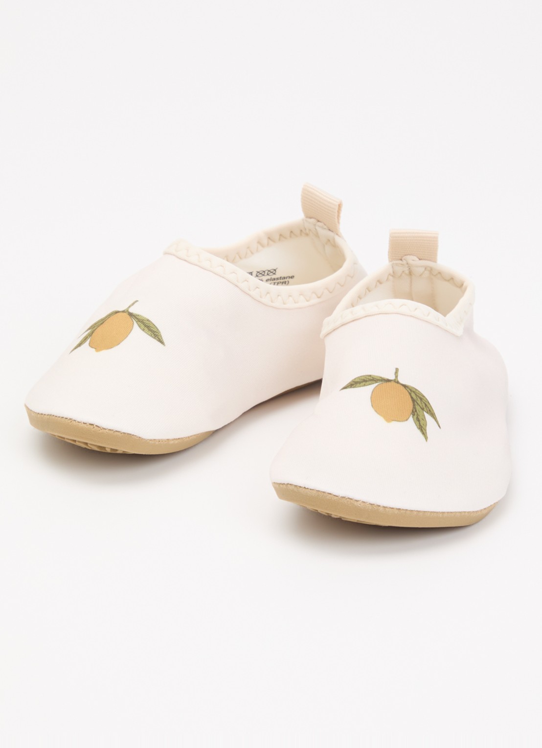 Konges Sløjd Aster waterschoenen met print - voorkant 3 creme