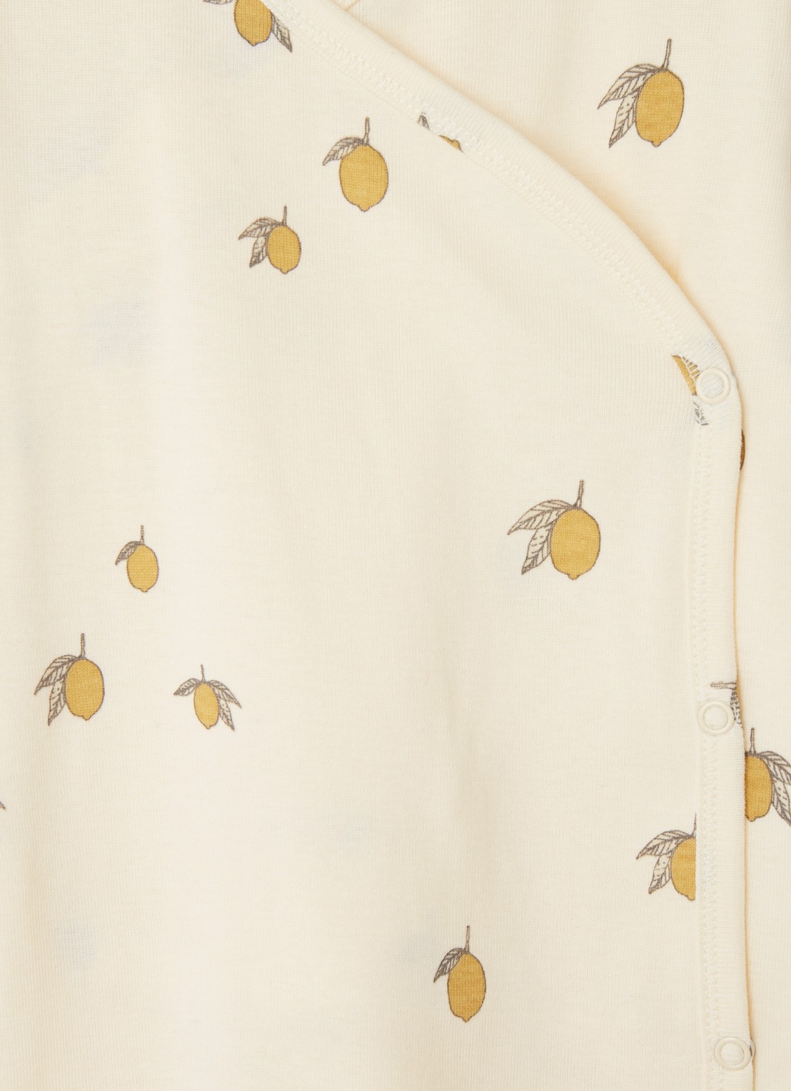 Konges Sløjd Babypak van  katoen met print - detail 2 vanillegeel