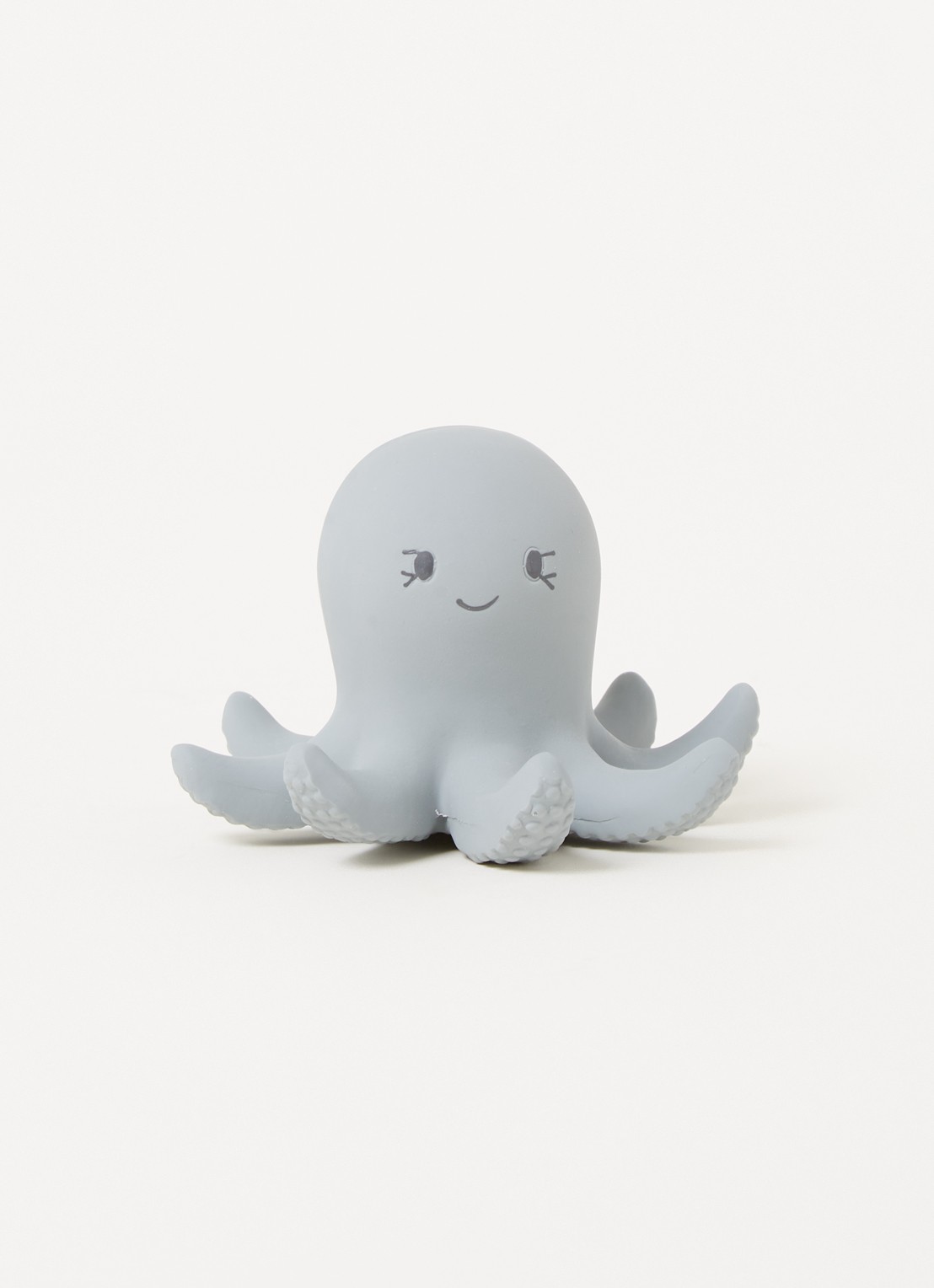 Konges Sløjd Bijtring octopus - voorkant 2 blauwgrijs