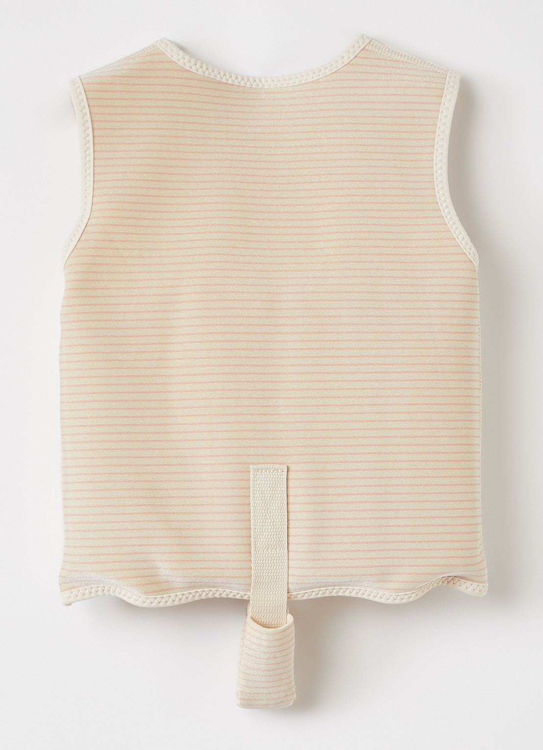 Konges Sløjd Cherry zwemvest met streepprint - voorkant 2 beige