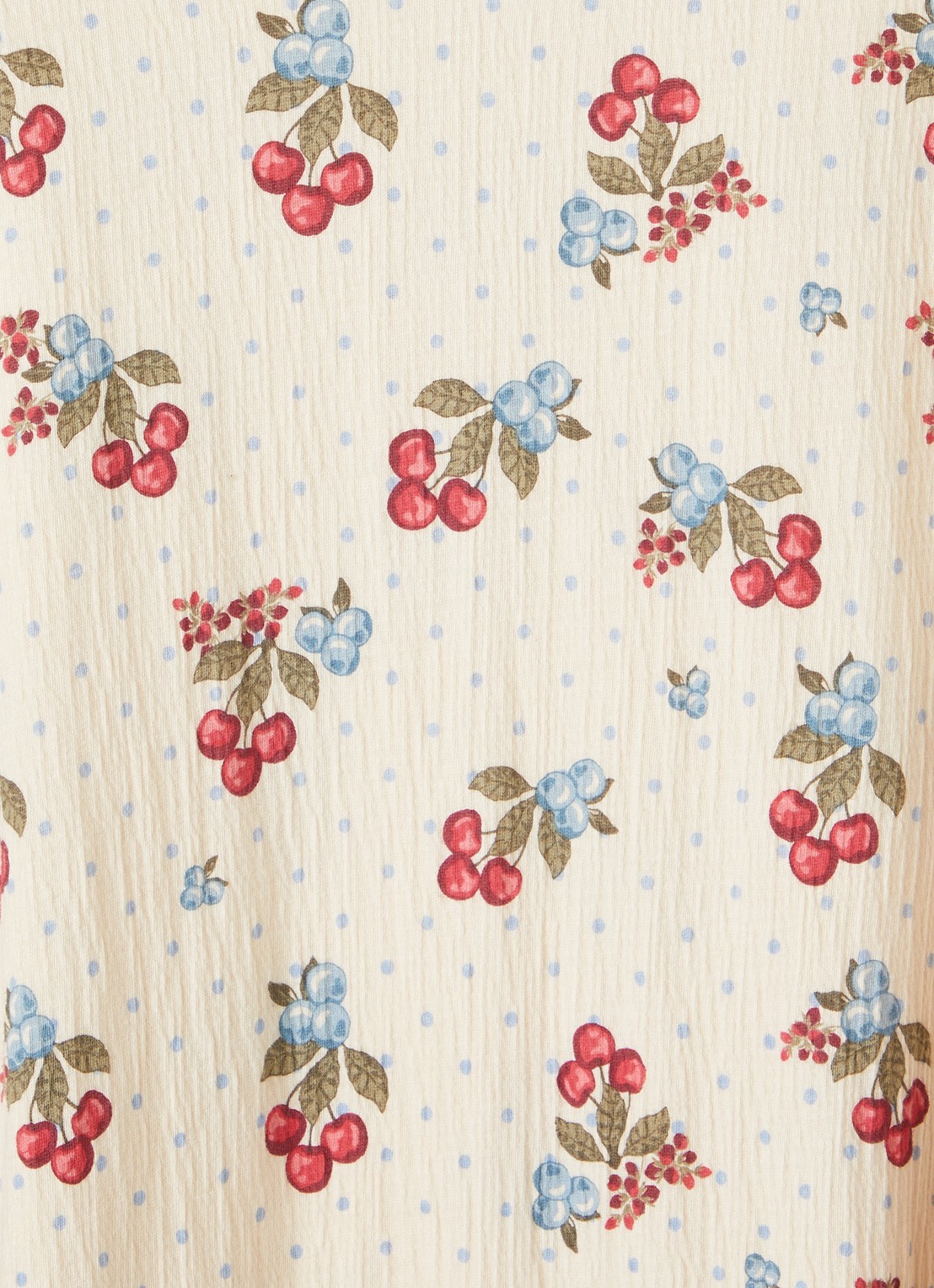 Konges Sløjd Chleo jurk met print - detail 3 beige