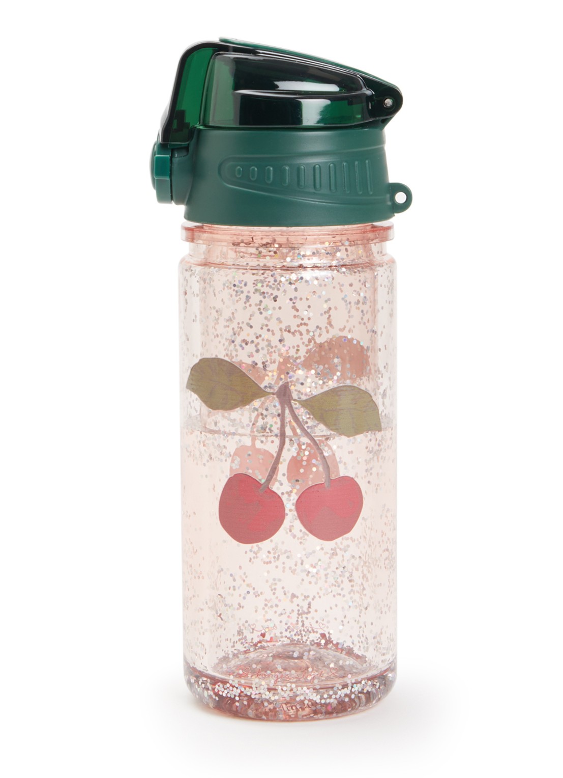 Konges Sløjd Glitter waterfles 40 cl - voorkant 2 roze