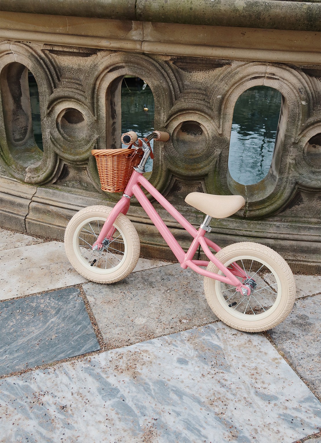 Konges Sløjd Kinderfiets met glitter - detail 7 roze