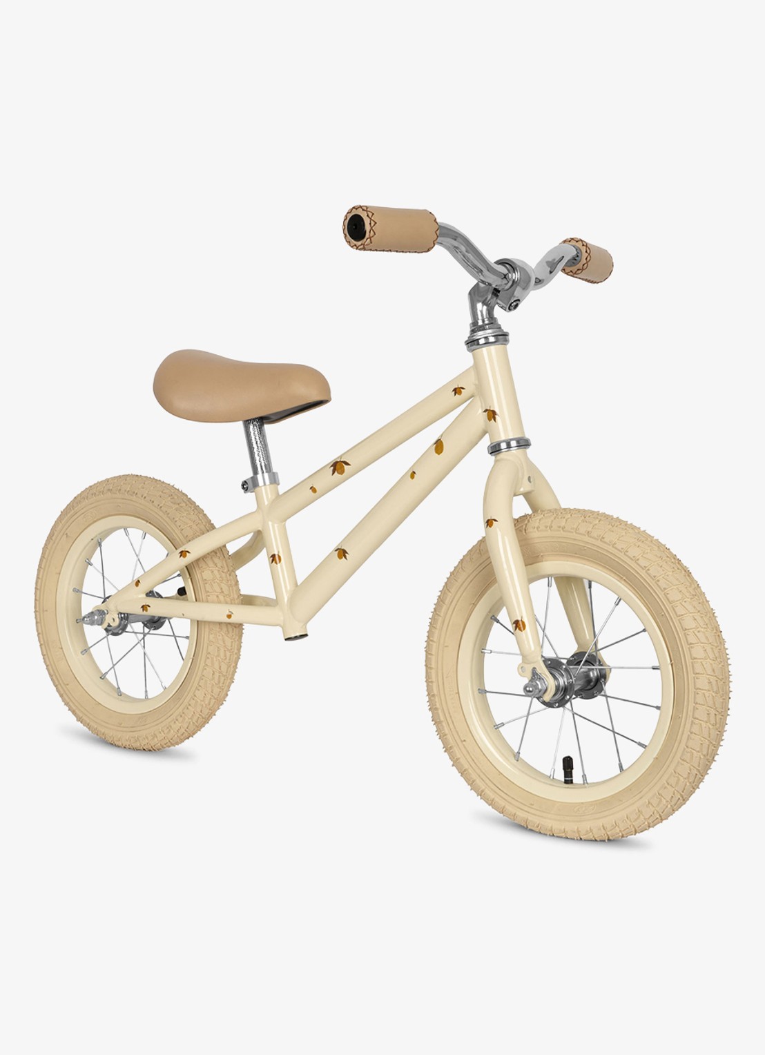 Konges Sløjd Kinderfiets met print - detail beige