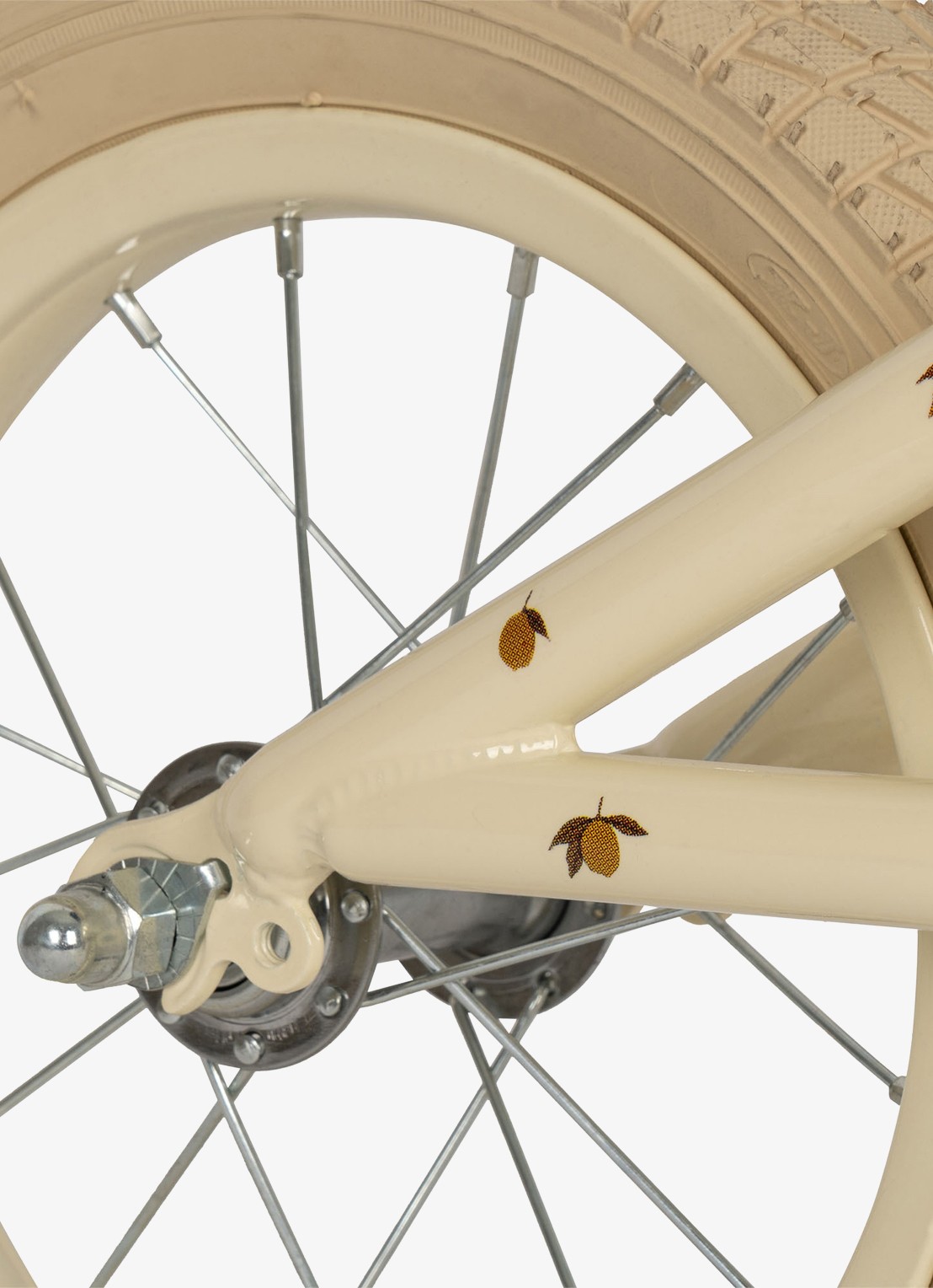 Konges Sløjd Kinderfiets met print - detail 3 beige