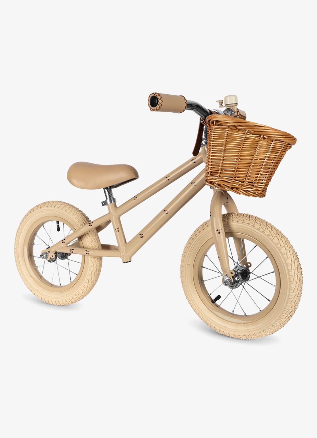 Konges Sløjd Kinderfiets met print - voorkant 5 lichtroze