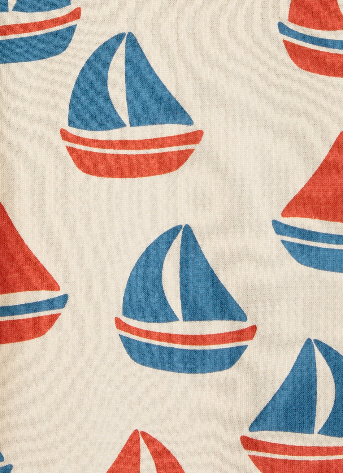Konges Sløjd Loopy Lou sweater met print - detail beige