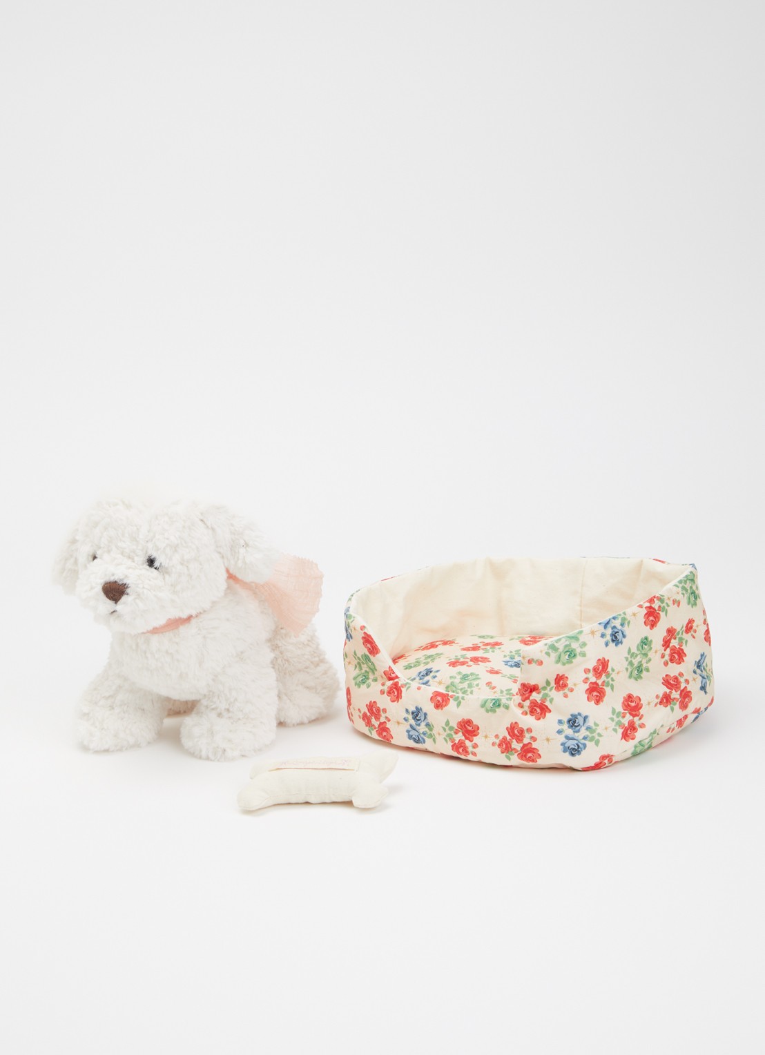 Konges Sløjd Madeleine knuffel 18 cm - voorkant 2 gebroken wit