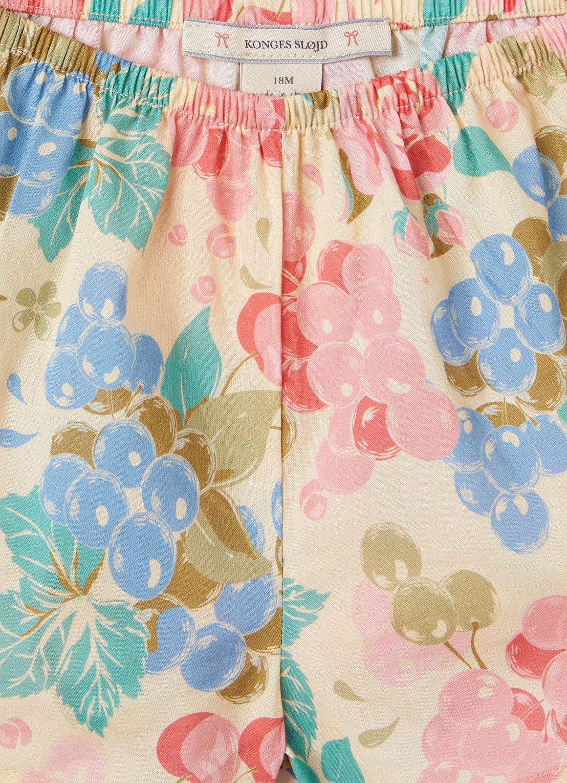 Konges Sløjd Pacey met print  - detail 3 beige