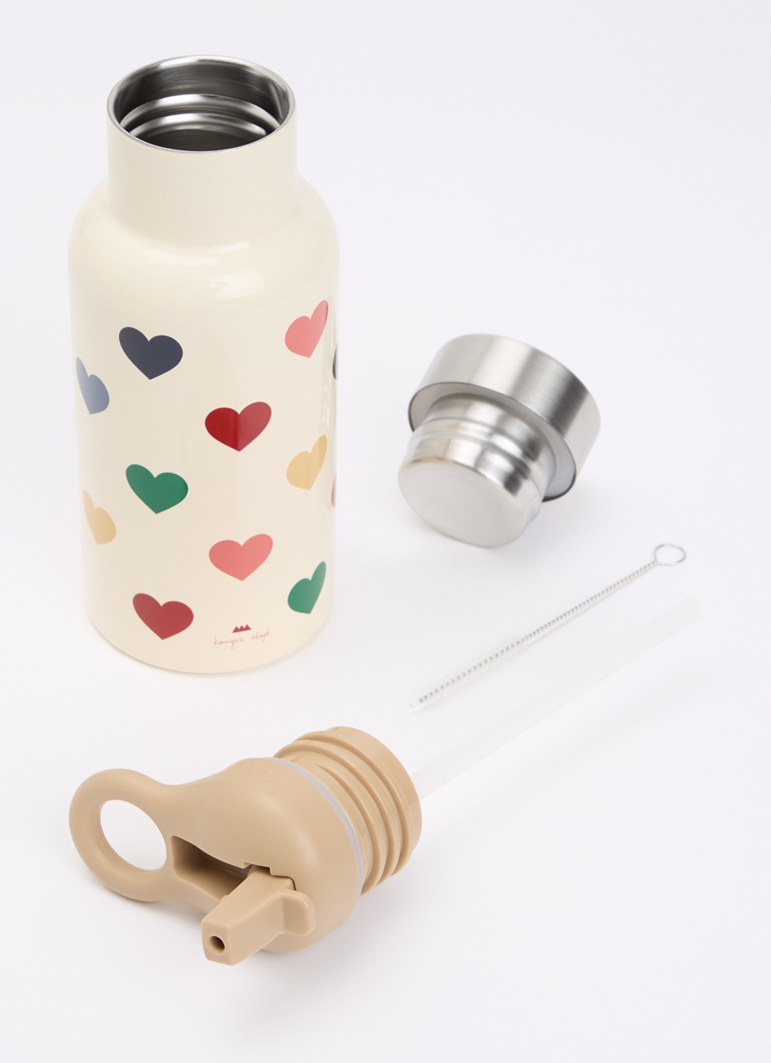 Konges Sløjd Thermosfles 35 cl - voorkant 2 beige