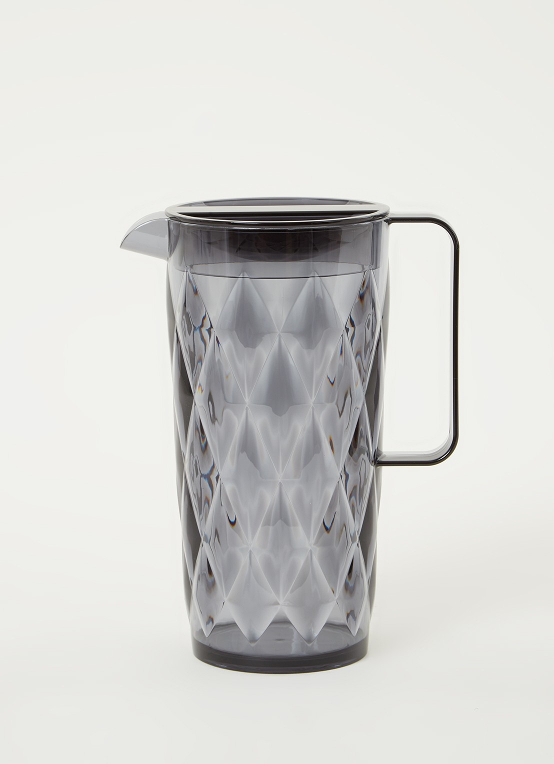 Koziol Pitcher waterkan 1,6 liter  - voorkant 3 grijs
