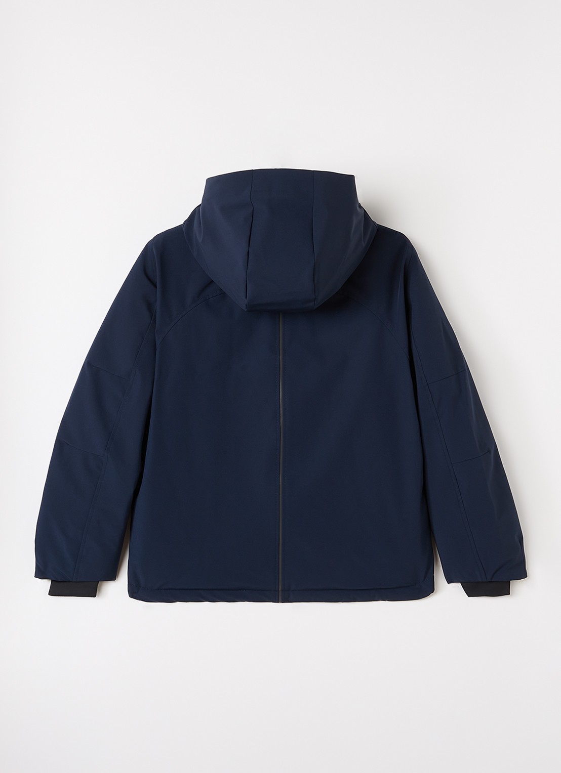 Krakatau Gewatteerd jack met ritszakken - achterkant 3 donkerblauw