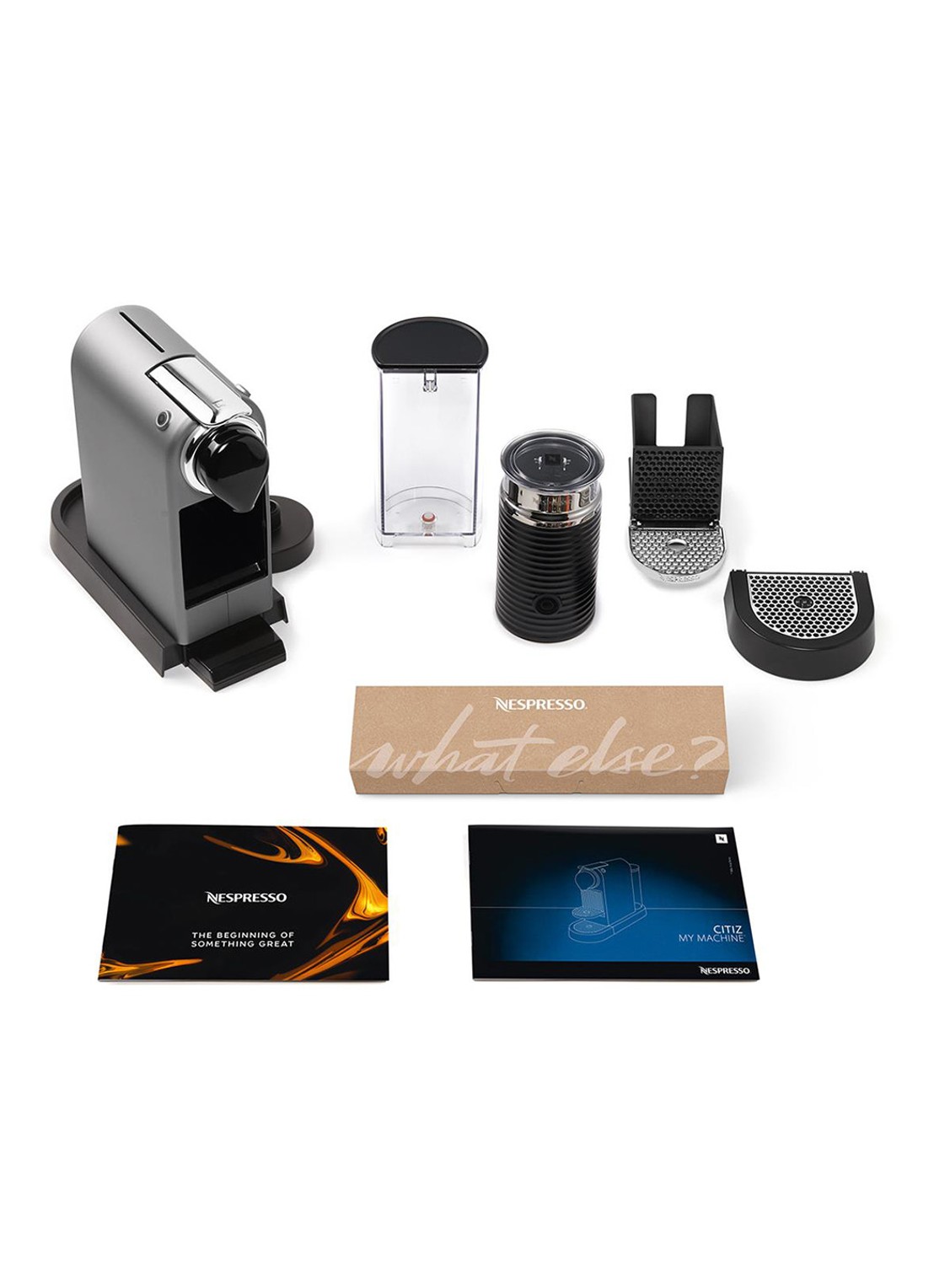 Krups Citiz & Milk Nespresso machine XN760B - detail 6 zilver