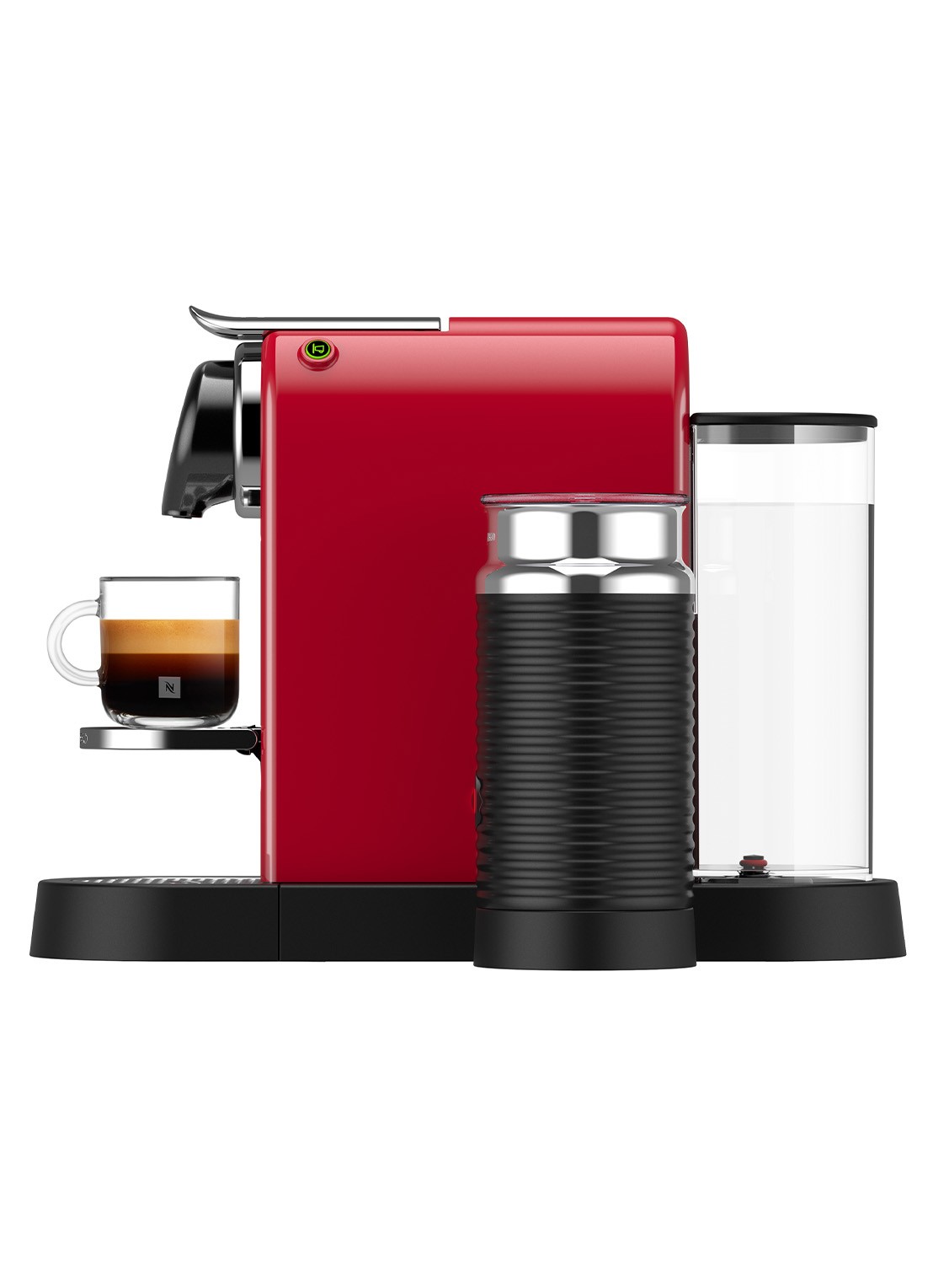 Krups CitiZ & Milk Nespresso machine - detail 7 kersenrood