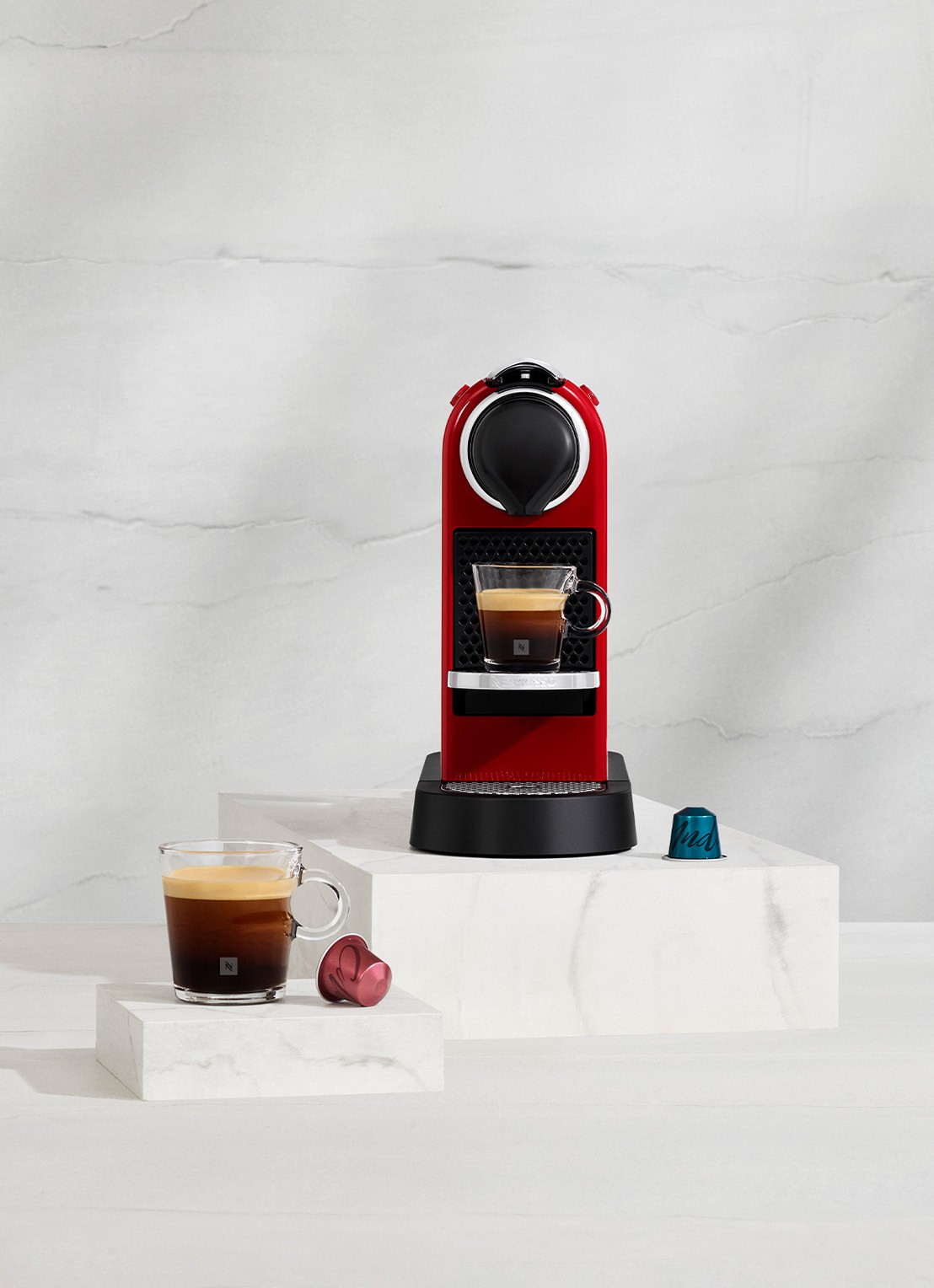 Krups CitiZ Nespresso machine XN7405 - detail 4 steenrood