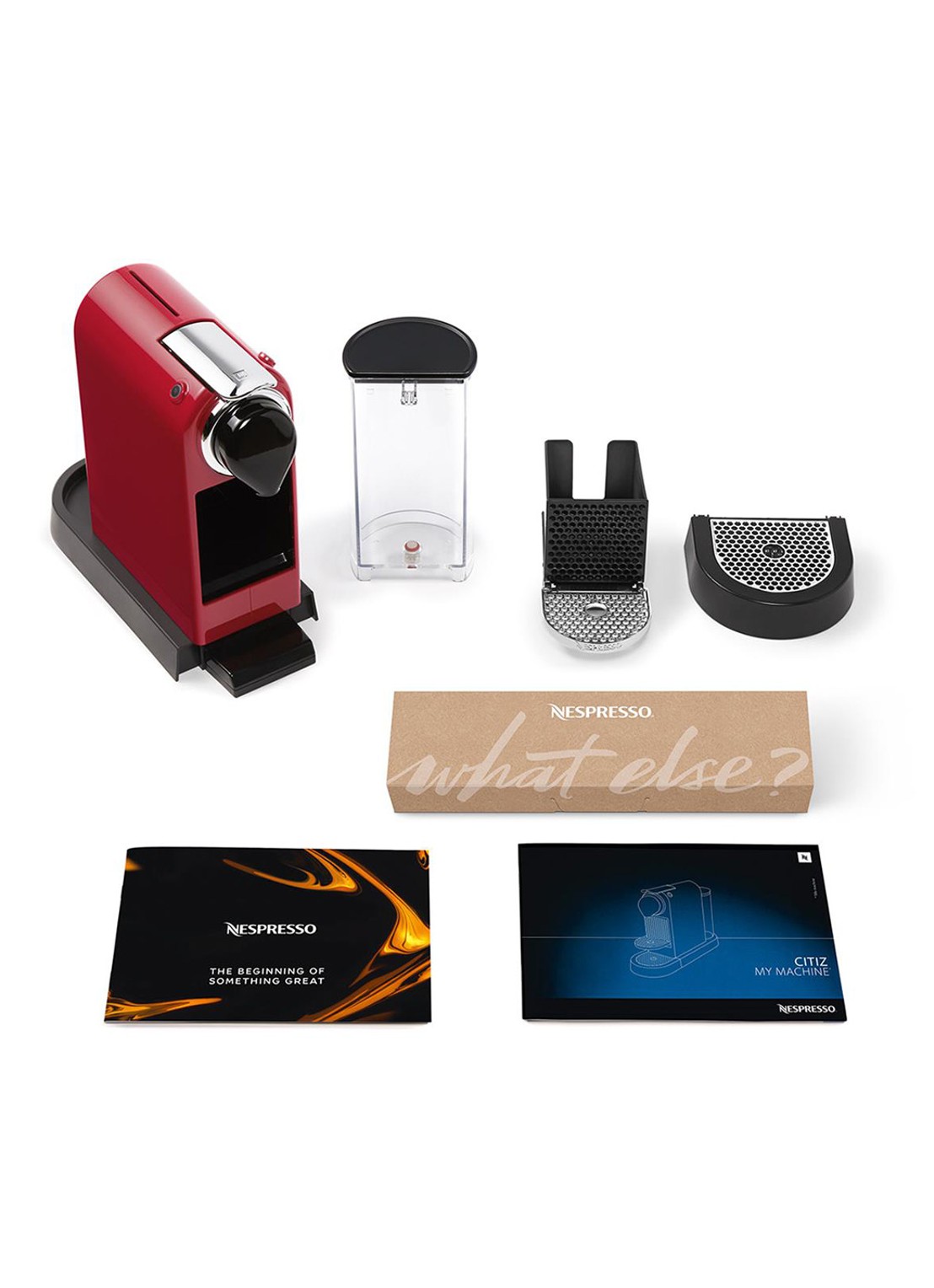 Krups CitiZ Nespresso machine XN7405 - detail 6 steenrood