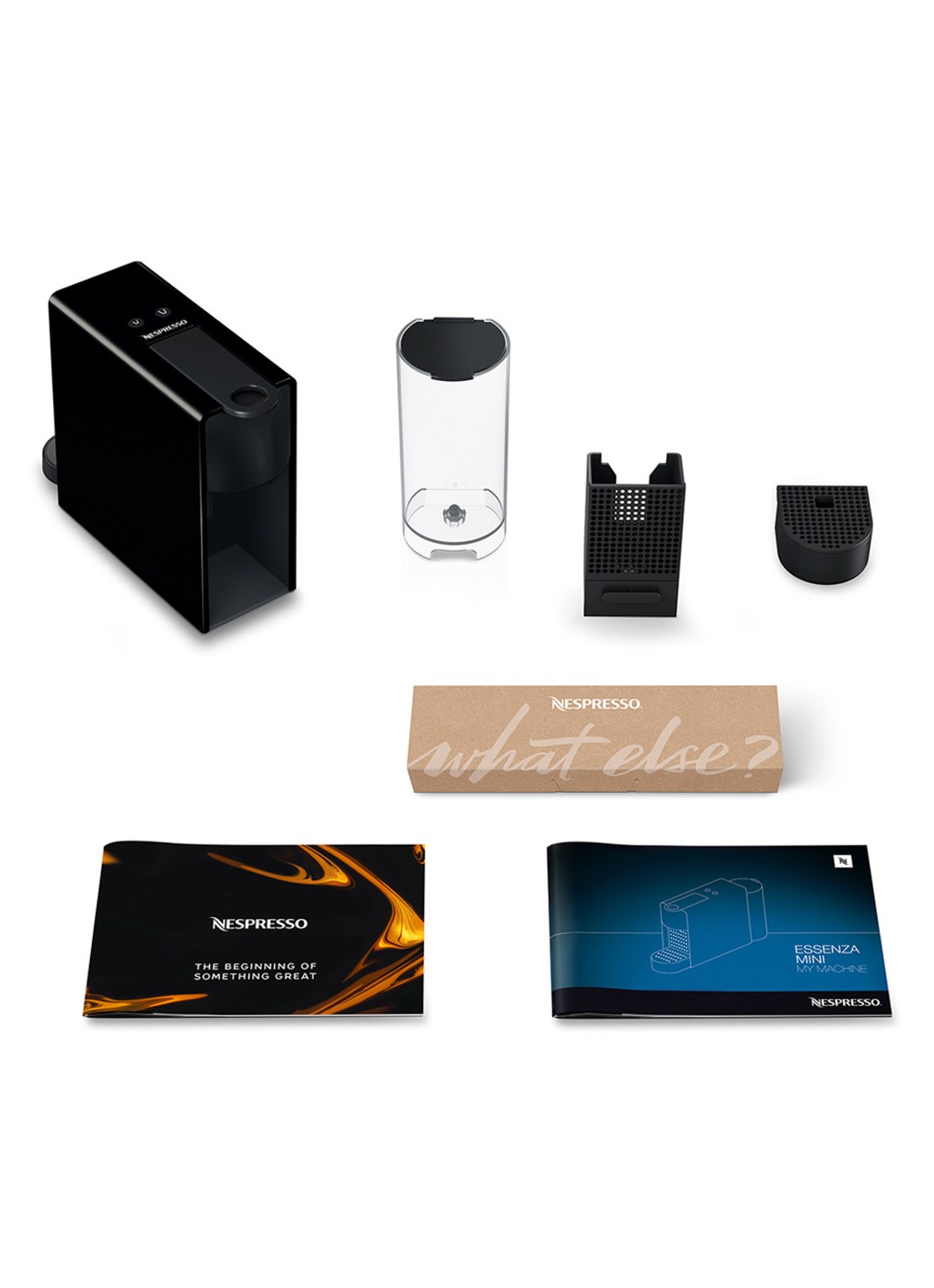 Krups Essenza Mini Bundle Nespresso machine XN1118 - detail 3 diepzwart