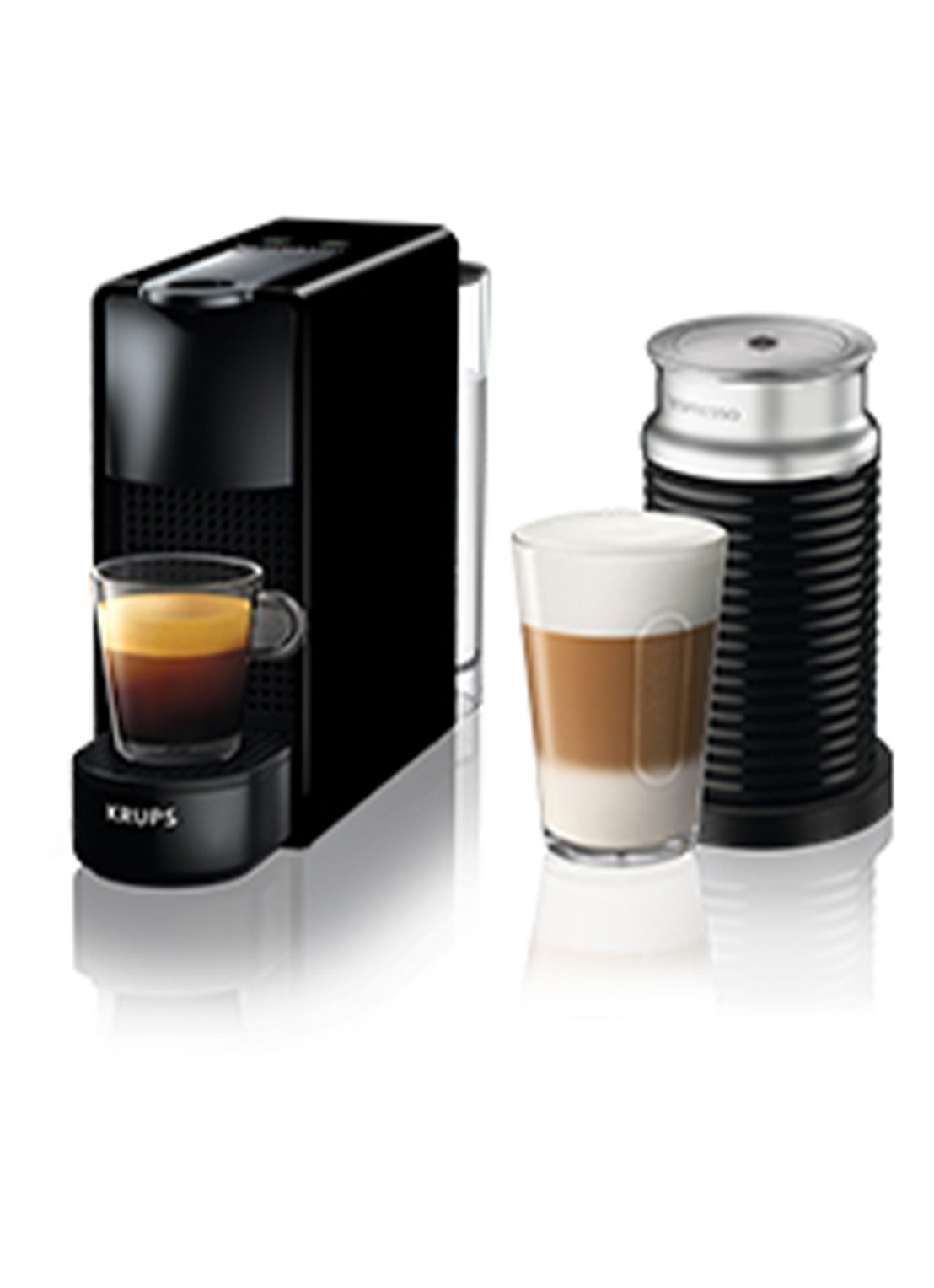 Krups Essenza Mini Bundle Nespresso machine XN1118 - voorkant 6 diepzwart