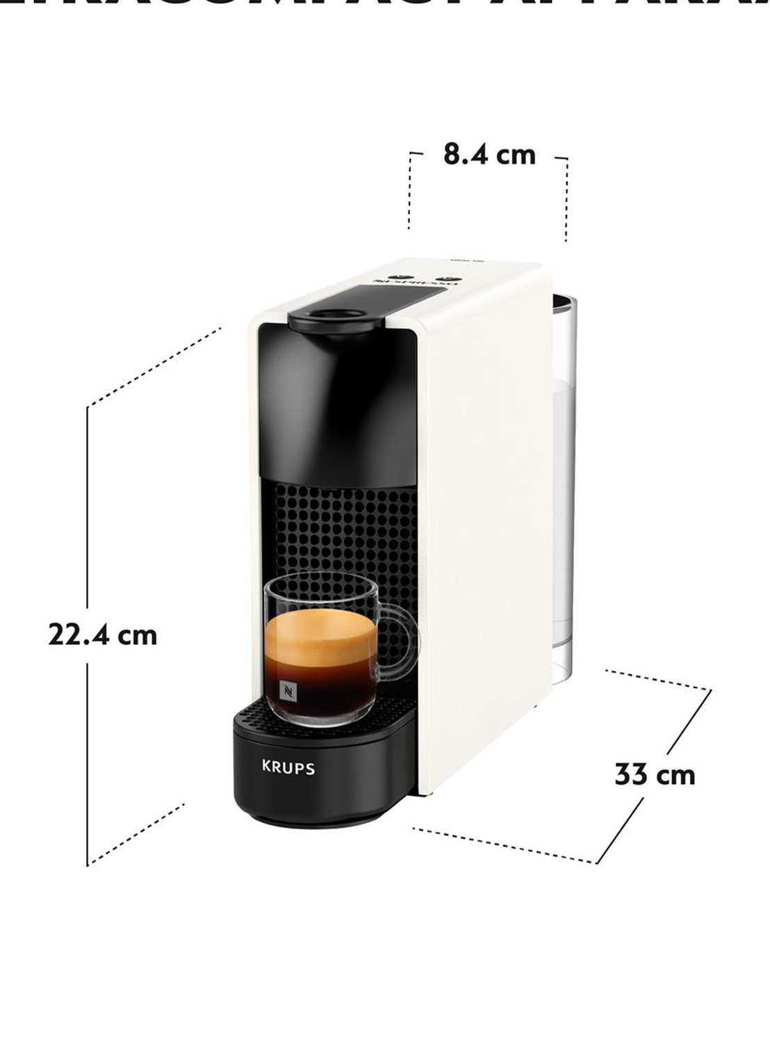 Krups Essenza Mini Nespresso machine XN1101 - achterkant wit