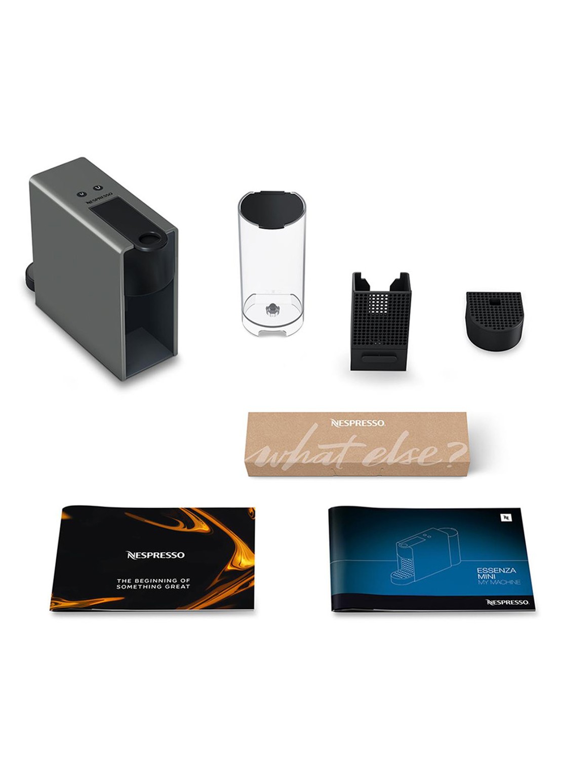 Krups Essenza Mini Nespresso machine XN110B - detail 6 antraciet