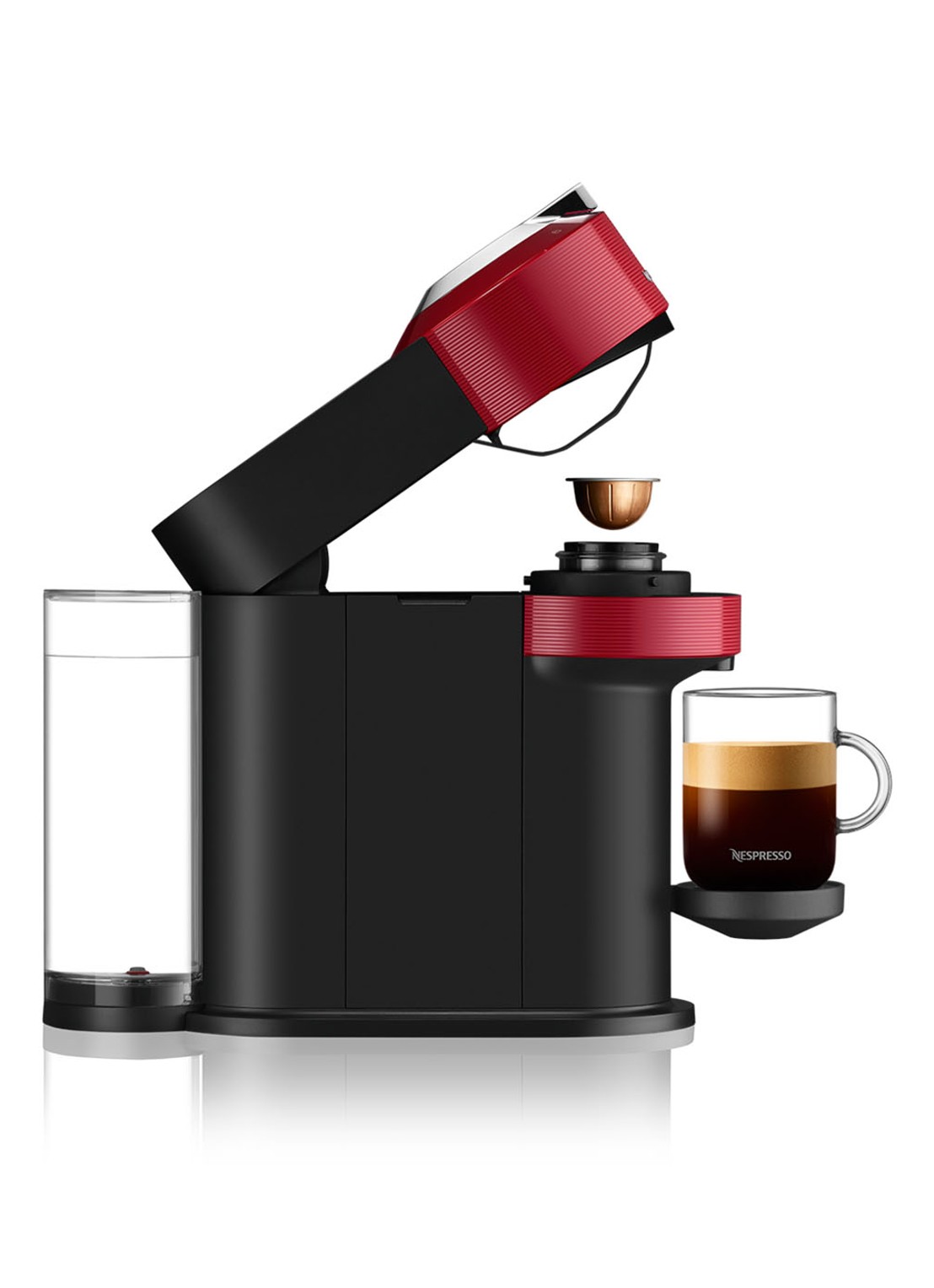 Krups Vertuo Next Nespresso machine XN9105 - detail 3 cranberryrood
