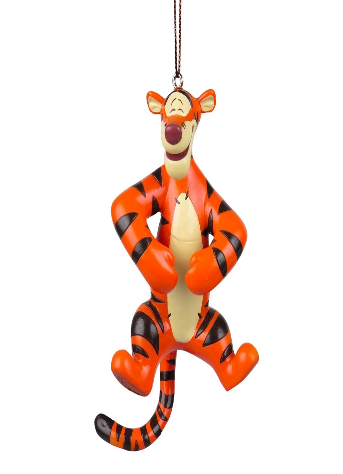 Kurt Adler Tijgertje kersthanger 11 cm - voorkant orange